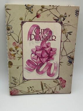 Vintage Gift Planner Notebook Journal